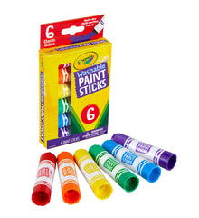 CRAYOLA PAINT STICKS 6 PACK