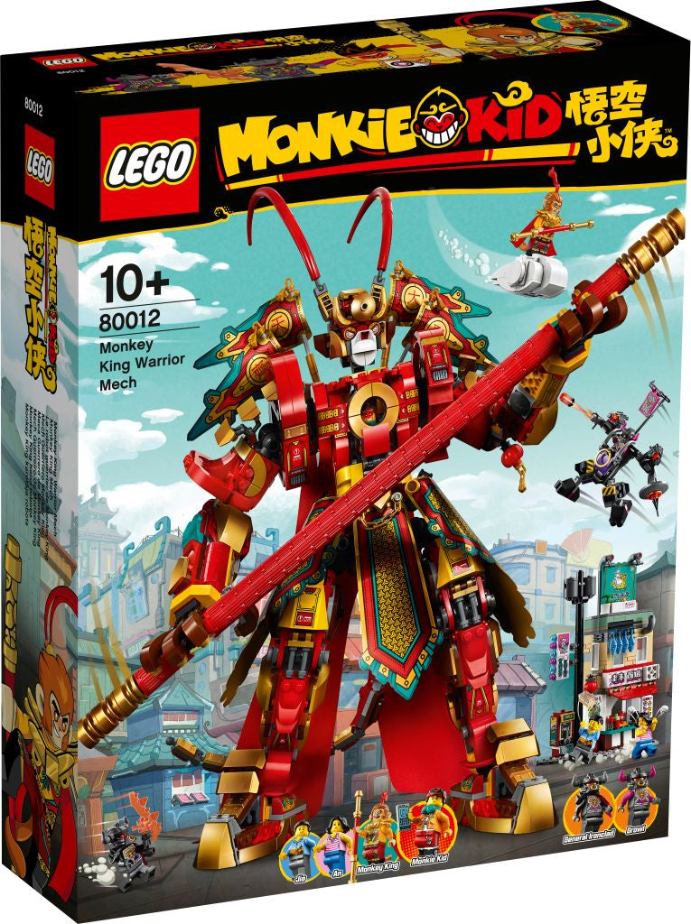 Lego Monkie Kid Monkey King Warrior Mech - Toyworld