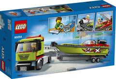 Lego City Race Boat Transporter 60254 Img 1 - Toyworld