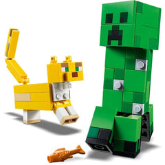 Lego Minecraft Bigfig Creeper & Ocelot 21156 Img 1 - Toyworld