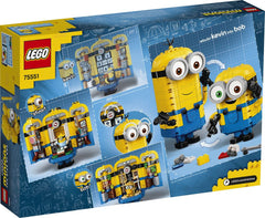 Lego Minions Brick Built Minions & Their Lair 75551 Img 2 - Toyworld