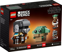 Lego Brickheads Star Wars Mandalorian & The Child Img 1 - Toyworld