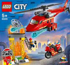 Lego City Fire Rescue Helicopter - Toyworld