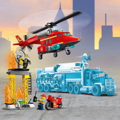 Lego City Fire Rescue Helicopter - Toyworld