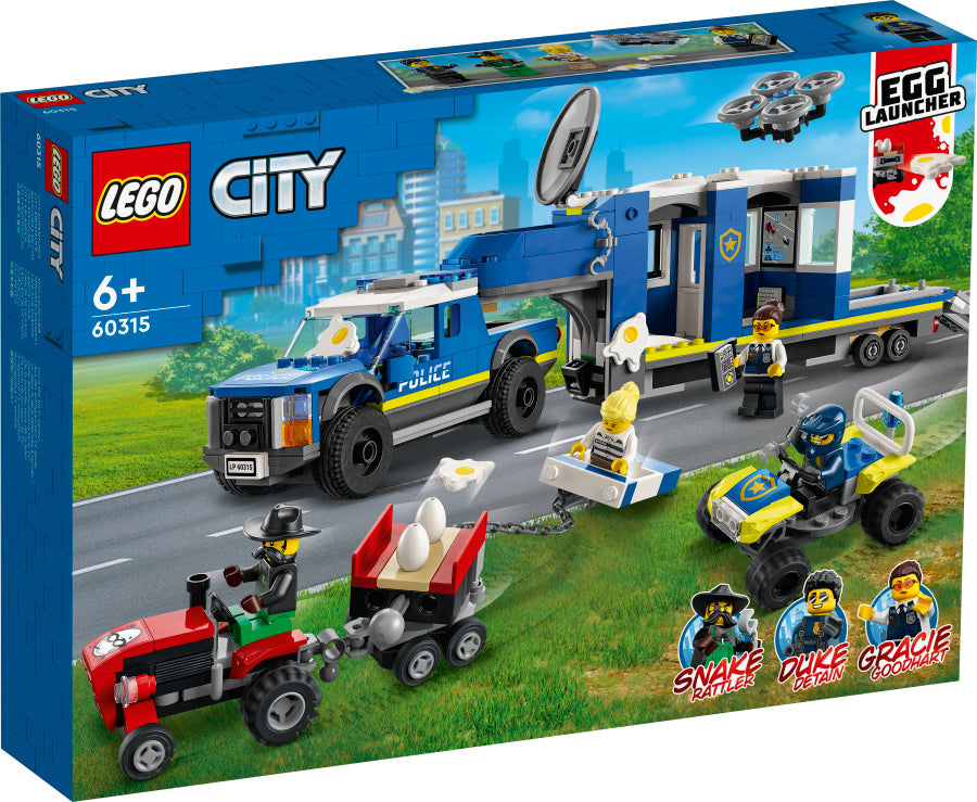 LEGO 60315 CITY POLICE MOBILE COMMAND TRUCK