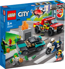 LEGO 60319 CITY FIRE RESCUE & POLICE CHASE