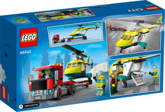 LEGO 60343 CITY RESCUE HELICOPTER TRANSPORT