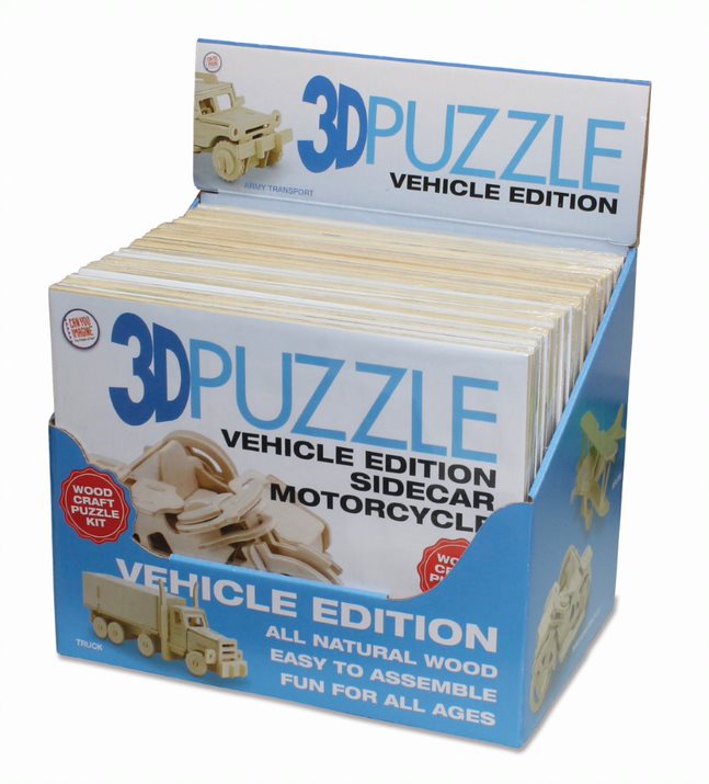 3D Puzzle Transport Edition - Toyworld