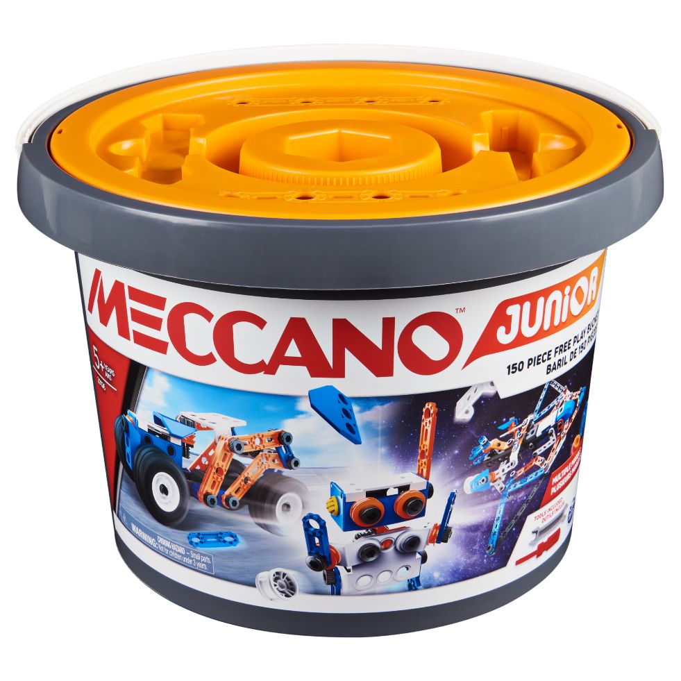 Meccano Junior Open Ended Bucket - Toyworld