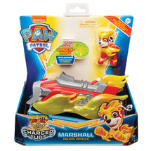 Paw Patrol Mighty Pups Marshall Deluxe Vehicle - Toyworld