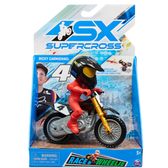 Supercross Race & Wheelie Motorcycle Ricky Carmichael | Toyworld