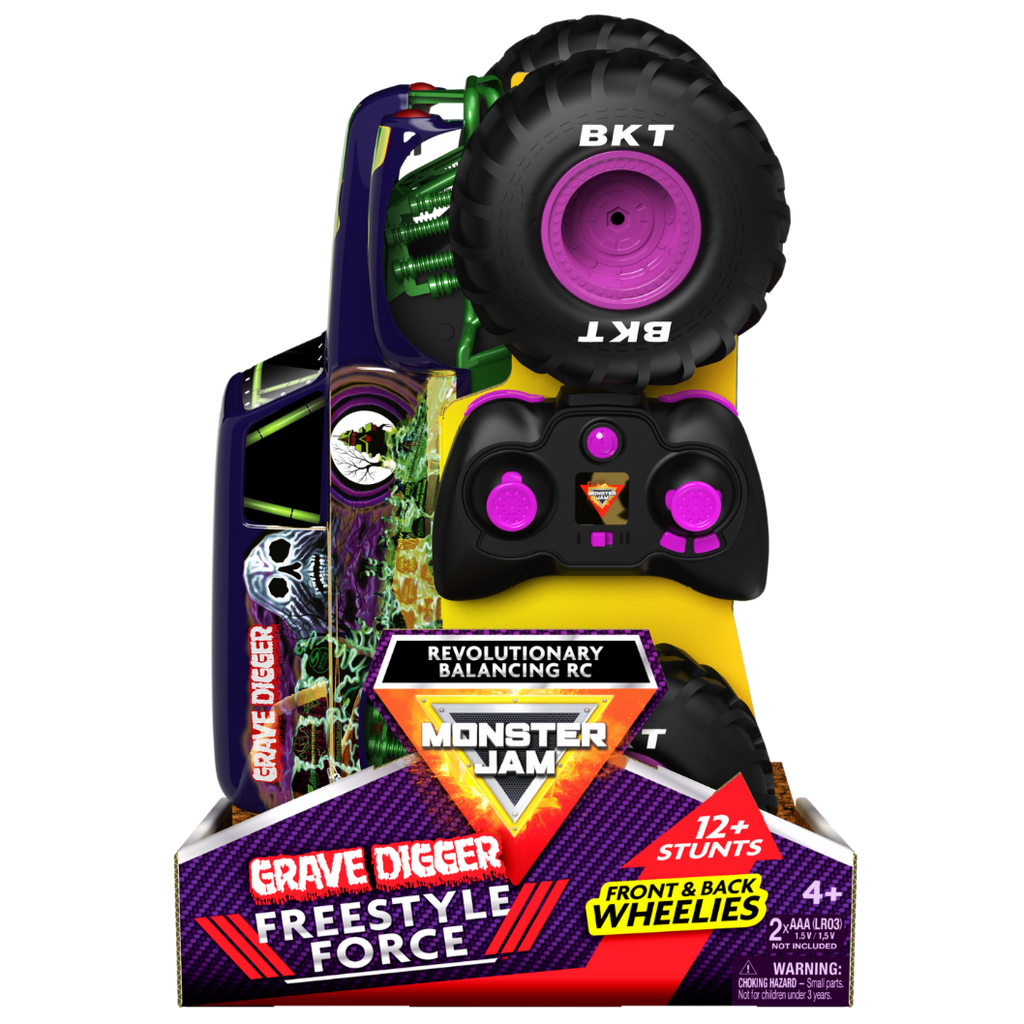 Monster Jam Freestyle Force Grave Digger | Toyworld