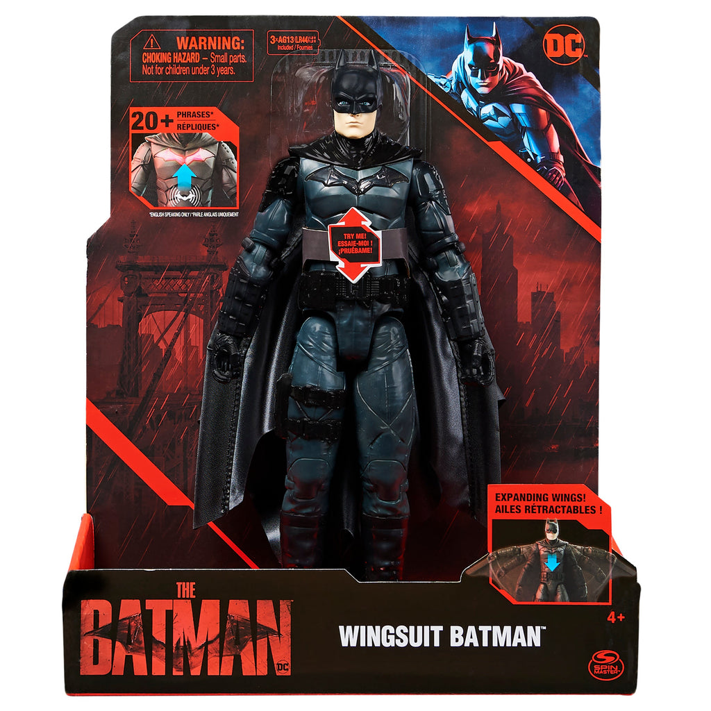 THE BATMAN 12 INCH WINGSUIT BATMAN