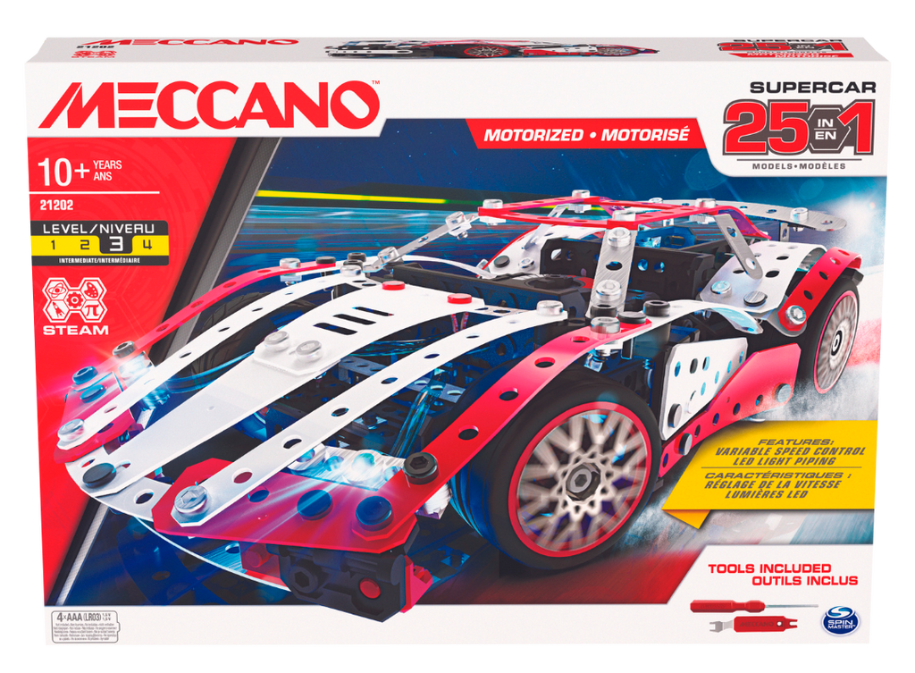 Meccano Supercar Set | Toyworld