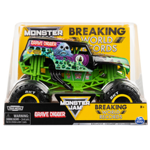 Monster Jam Breaking World Records Gravdigger | Toyworld