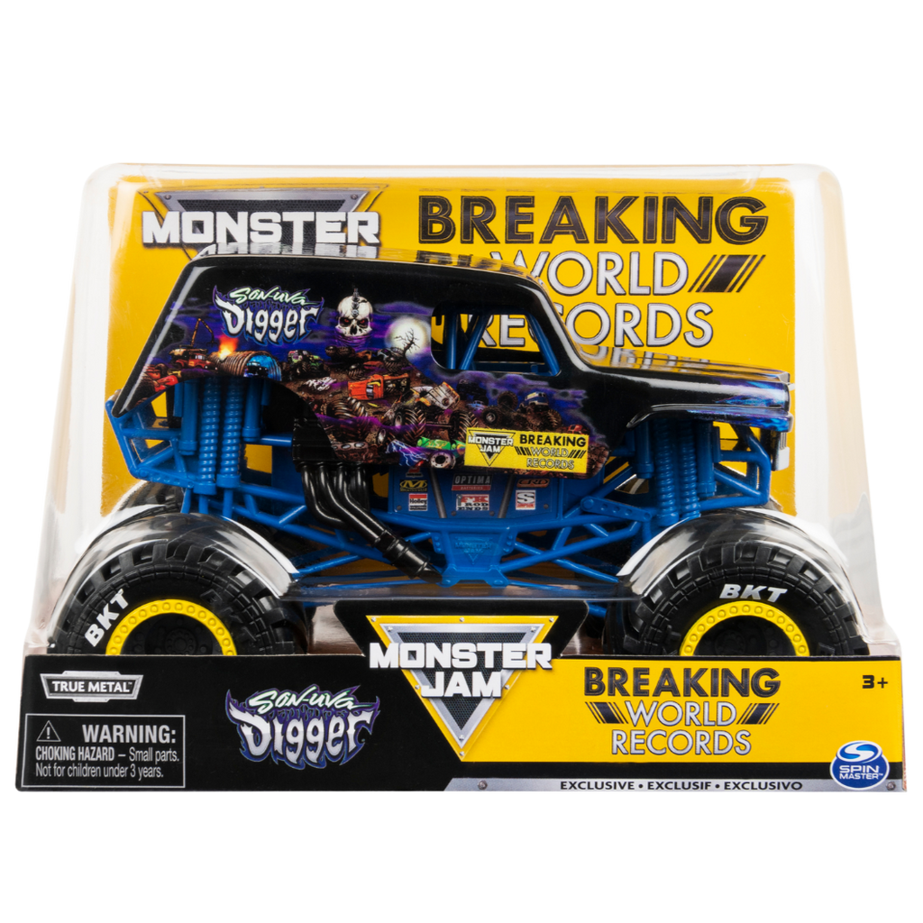 Monster Jam Breaking World Records Son Uva Digger | Toyworld