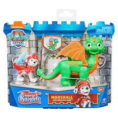 PAW PATROL RESCUE KNIGHTS MARSHALL AND DRAGON JADE