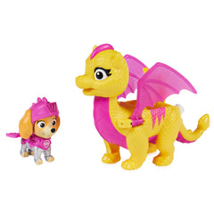 PAW PATROL RESCUE KNIGHTS SKYE AND DRAGON SCORCH