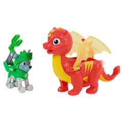 PAW PATROL RESCUE KNIGHTS ROCKY AND DRAGON FLAME