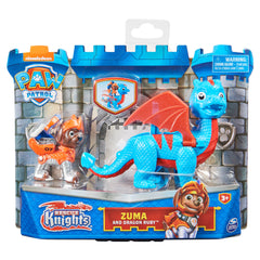 PAW PATROL RESCUE KNIGHTS ZUMA AND DRAGON RUBY