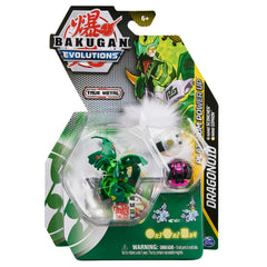 BAKUGAN METAL PLATINUM POWER UP DRAGONOID