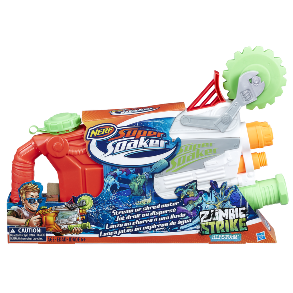 Nerf Super Soaker Zombie Strike Ripstorm - Toyworld