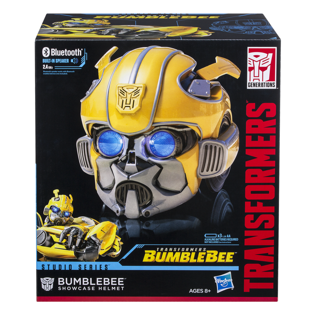 Transformers Bumblebee Movie Studio Series Bumblebee Showcase Helmet - Toyworld