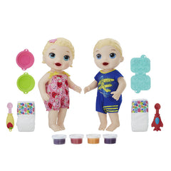 Baby Alive Snackin Twins Luke & Lilly Img 1 - Toyworld