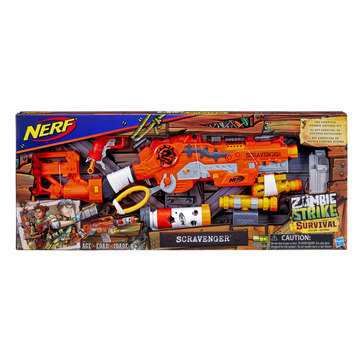 Nerf Zombie Strike Survival System Scravenger - Toyworld