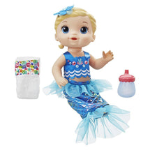 Baby Alive Shimmer N Splash Mermaid Blonde Hair - Toyworld