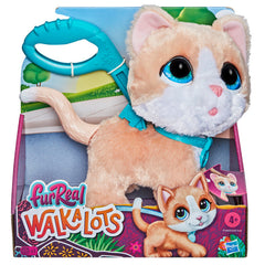 Furreal Walkalots Big Wags Pink Cat - Toyworld