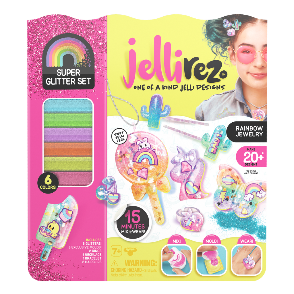 Jelli Rez Super Glitter Set - Toyworld