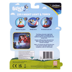 Bluey Night Light & Torch Img 1 - Toyworld