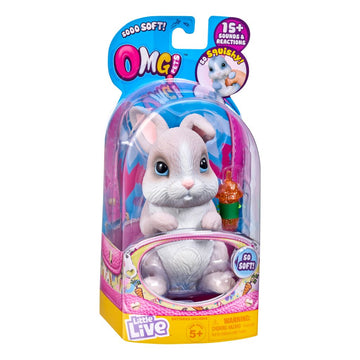 Little Live Pets Omg Pets Grey Bunny - Toyworld