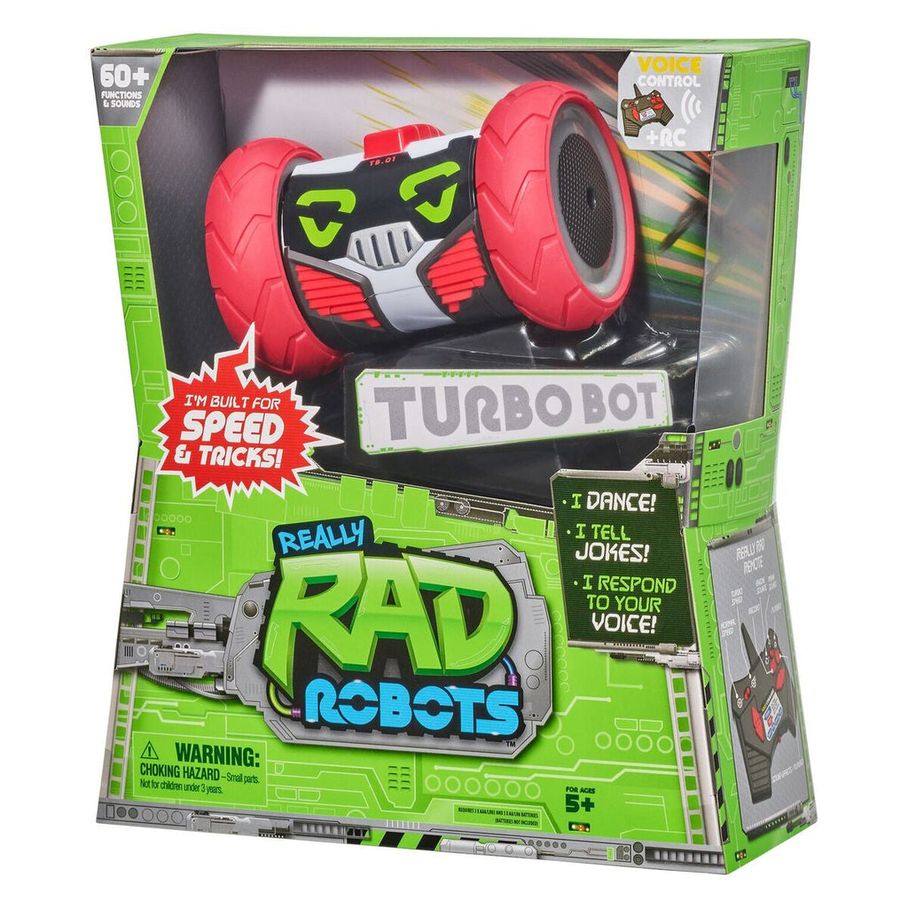 Really Rad Robots Rc Turbo Bot - Toyworld