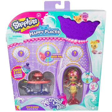 Shopkins Happy Places Frusha Salad Mermaid Playset - Toyworld