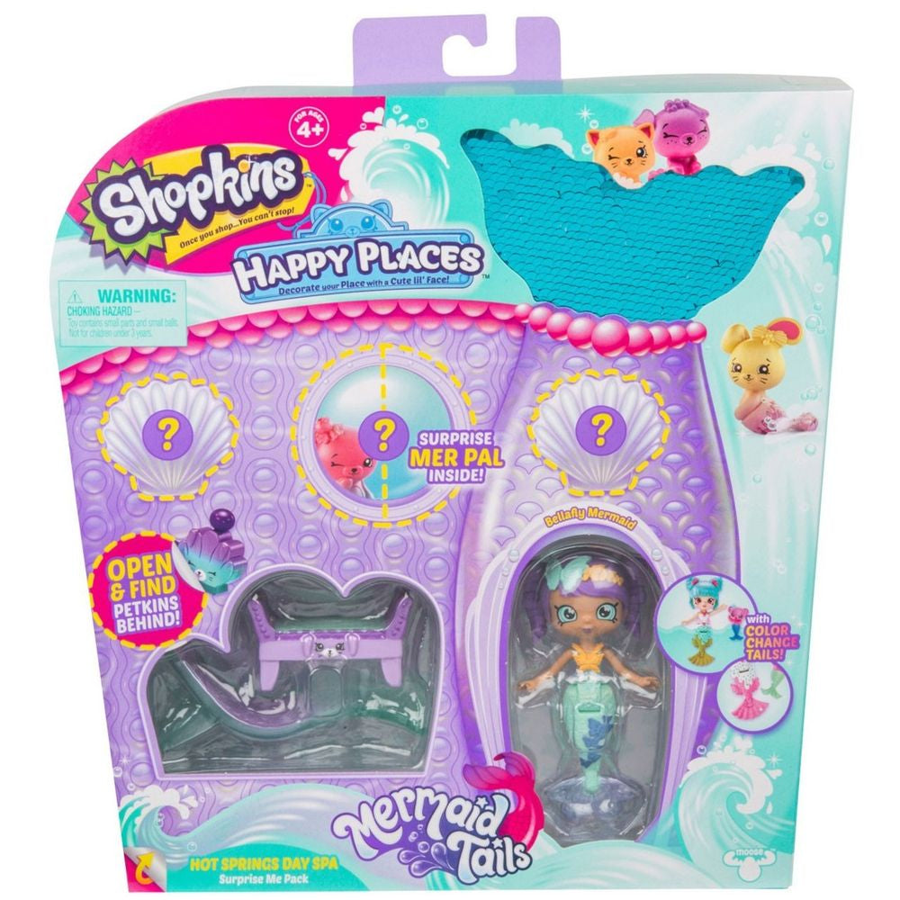 Shopkins Happy Places Bellafly Mermaid Playset - Toyworld