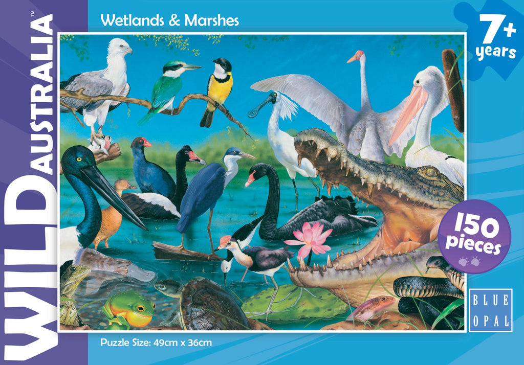 Blue Opal Wild Aust Wetlands & Marshes - Toyworld