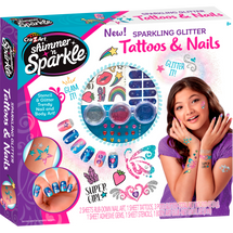 Shimmer N Sparkle Nails & Body Tattoo | Toyworld