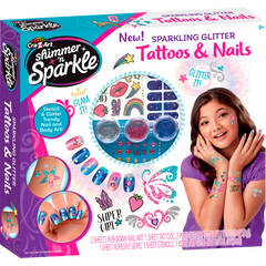 Shimmer N Sparkle Nails & Body Tattoo | Toyworld