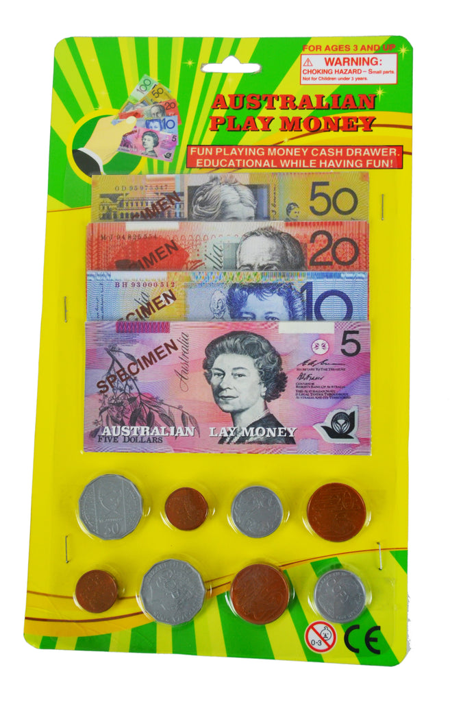 Australian Play Money - Toyworld