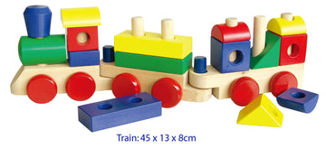 Fun Factory Stacking Train - Toyworld