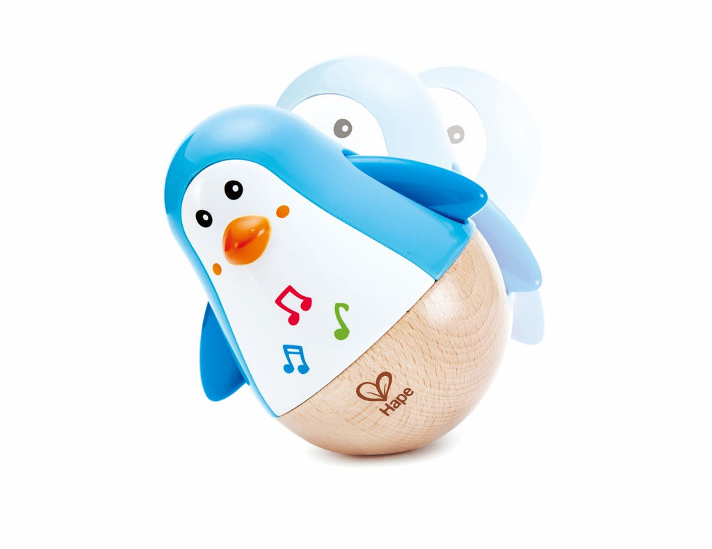 Hape Penguin Musical Wobbler - Toyworld