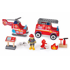 Hape City Fire Station Img 4 - Toyworld