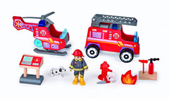 Hape City Fire Station Img 6 - Toyworld