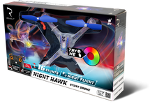 Revolt Radio Control Night Hawk Stunt Drone - Toyworld