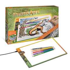 Dinosart Tracing Light Pad Img 1 - Toyworld