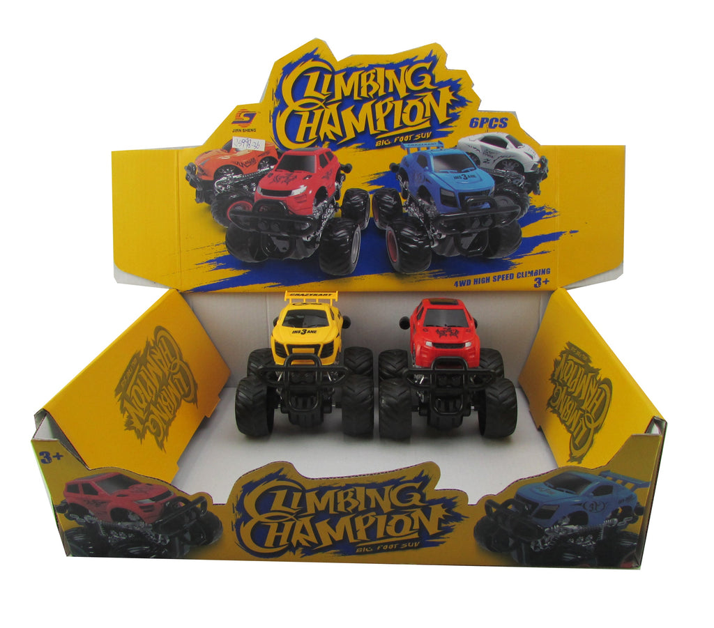 Friction Monster Truck Assorted Colors - Toyworld