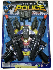 Police Force Twin Guns & Accessory's | Toyworld