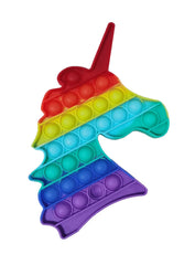 Pop It Fidget Toy Rainbow Unicorn - Toyworld